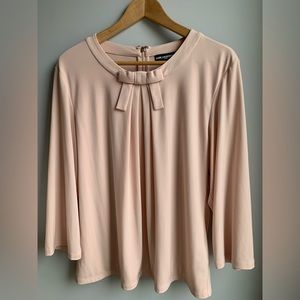Karl Lagerfeld Paris Rose Bow Blouse XL
